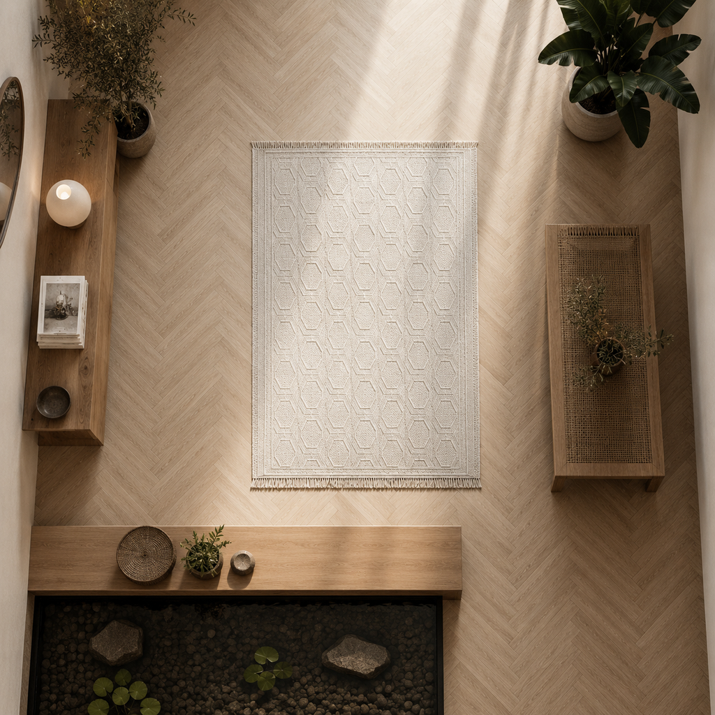 Solarie Round Beige Rug
