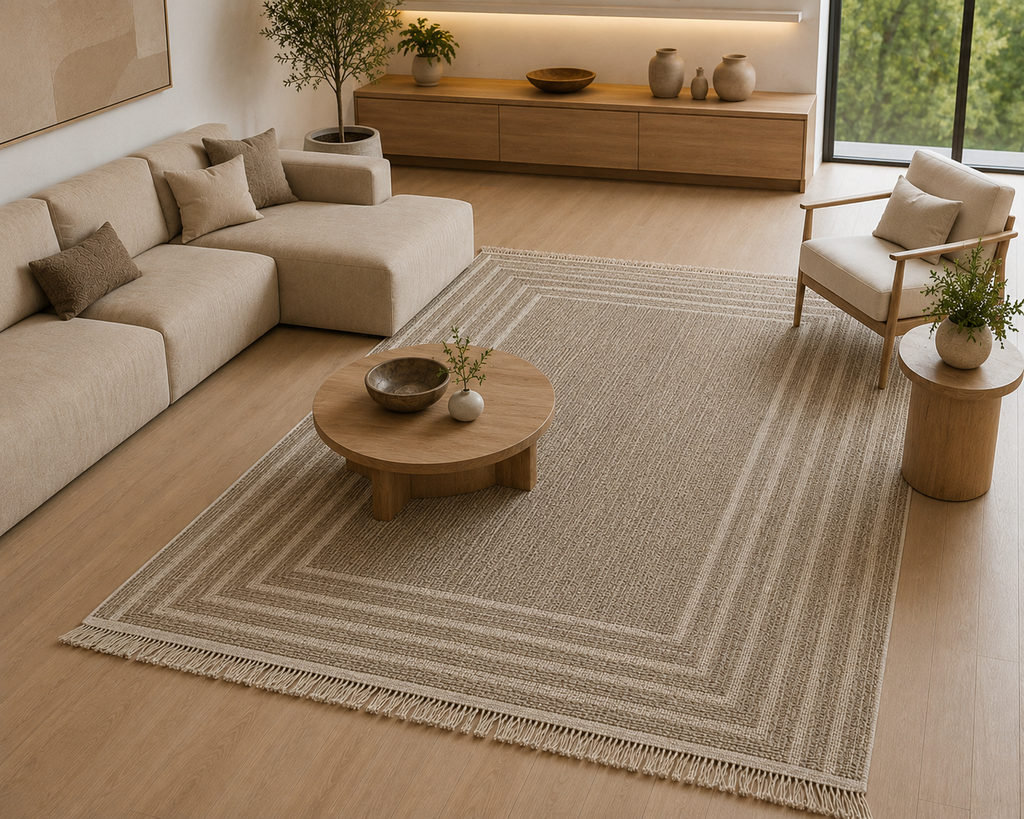 Solarie Beige & Cream Rug