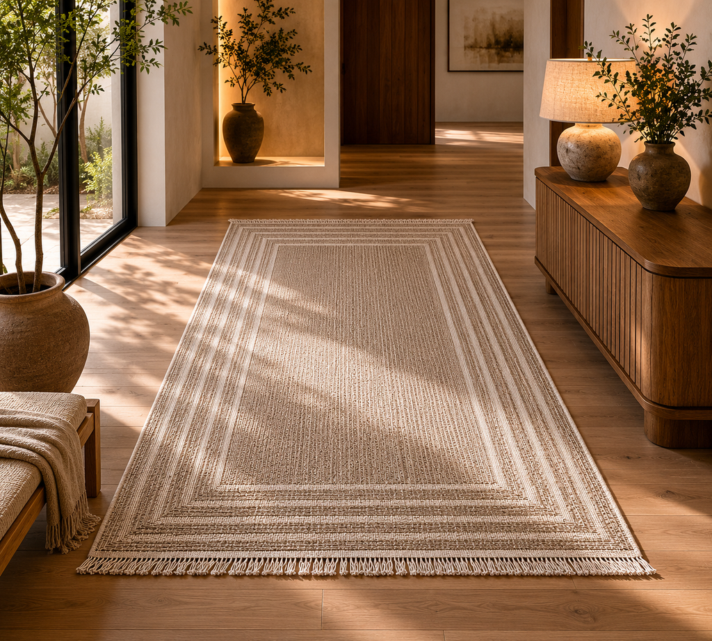 Solarie Beige & Cream Rug