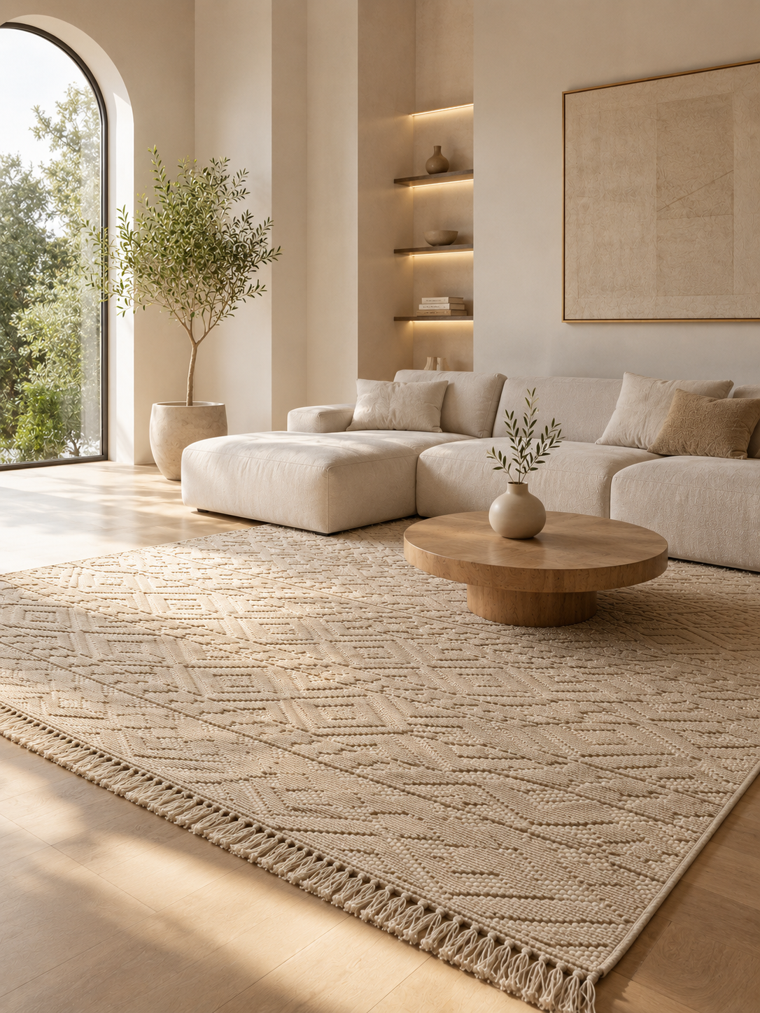 Solarie Light Beige Rug